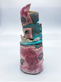 pink vase