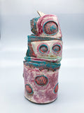 pink vase